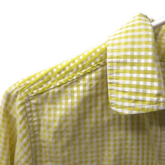 Tyler Boe gingham check button down shirt Small - Picture 7 of 8
